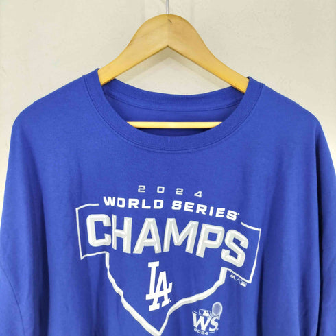 エムエルビー MLB 2024 WORLD SERIES CHAMPS クルーネックTシャツ メンズ 3XL