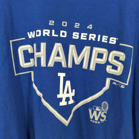 エムエルビー MLB 2024 WORLD SERIES CHAMPS クルーネックTシャツ メンズ 3XL
