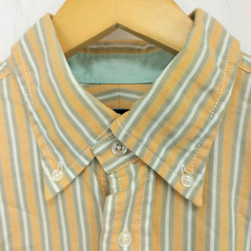 ポロ Polo ロゴ刺繍 ストライプボタンダウンシャツ メンズ L