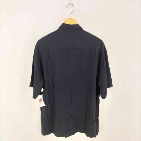 カンピアモダ CAMPIA MODA レーヨンラインシャツ メンズ import:L