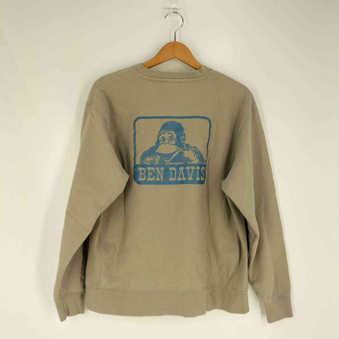 ベンデイビス BEN DAVIS COLLEGE CREW Sweat カレッジ クルーネックスウェット メンズ import:L