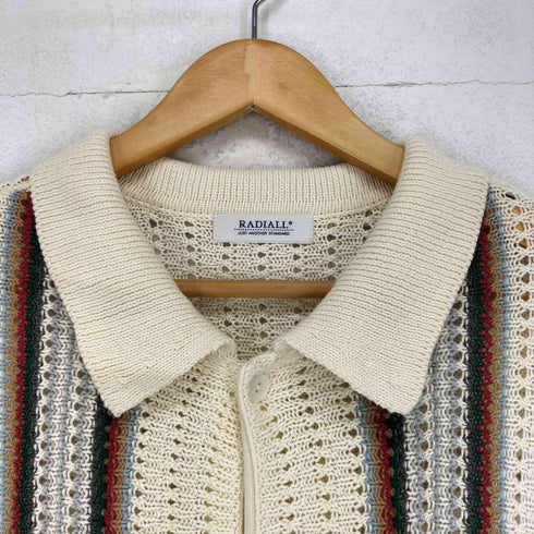 ラディアル RADIALL 25SS NUMBER FIVE SOUTH-REGULAR COLLARED SWEATER S/S メンズ JPN:M