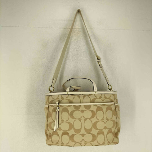 コーチ COACH シグネチャーロゴキャンバストートバッグ レディース