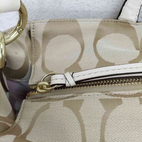 コーチ COACH シグネチャーロゴキャンバストートバッグ レディース