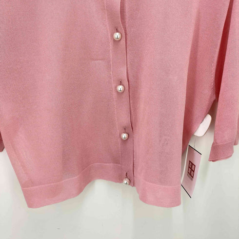ノーリーズ NOLLEY’S 24SS シアークルーネックカーディガン レディース JPN:38