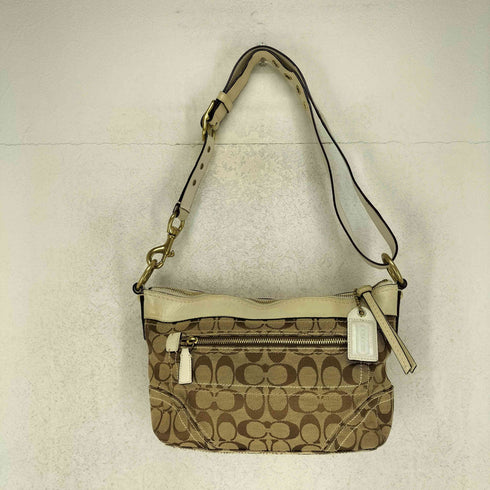 コーチ COACH シグネチャーロゴショルダーバッグ レディース