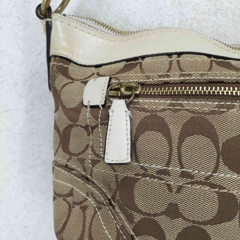コーチ COACH シグネチャーロゴショルダーバッグ レディース
