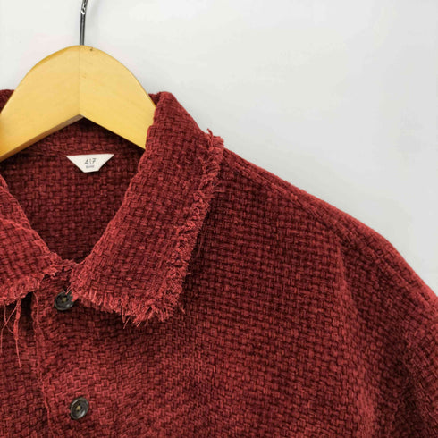 フォーワンセブンバイエディフィス 417 by EDIFICE 24AW BASKET MOLE シャツ メンズ JPN:M