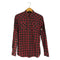 ディーゼル DIESEL ロゴパッチ スナップボタン チェック ウエスタンシャツ メンズ import:XS