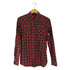 ディーゼル DIESEL ロゴパッチ スナップボタン チェック ウエスタンシャツ メンズ import:XS