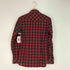 ディーゼル DIESEL ロゴパッチ スナップボタン チェック ウエスタンシャツ メンズ import:XS