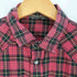 ディーゼル DIESEL ロゴパッチ スナップボタン チェック ウエスタンシャツ メンズ import:XS