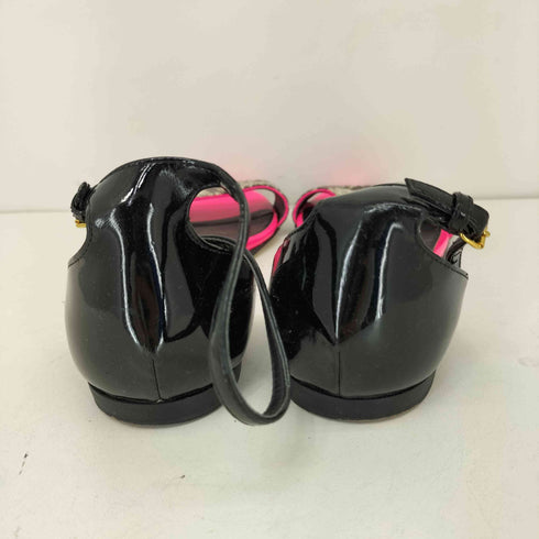 ステラマッカートニー STELLA McCARTNEY パイソン柄ストラップサンダル レディース