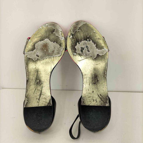 ステラマッカートニー STELLA McCARTNEY パイソン柄ストラップサンダル レディース