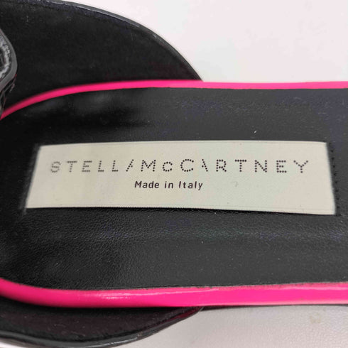 ステラマッカートニー STELLA McCARTNEY パイソン柄ストラップサンダル レディース