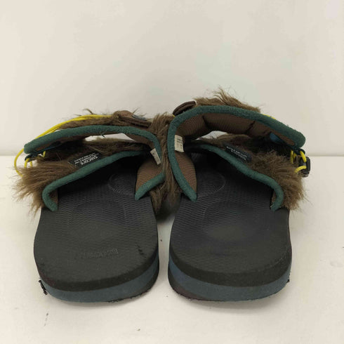スイコック suicoke フェイクファーサンダル レディース 25
