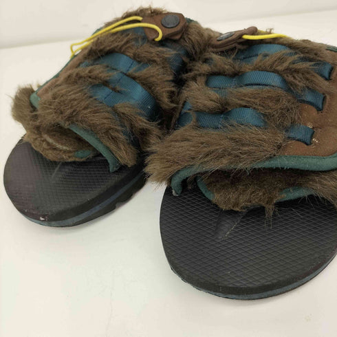 スイコック suicoke フェイクファーサンダル レディース 25