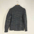 ディーゼル DIESEL レザーパッチ ウールアクリル ニットジャケット メンズ import:S