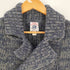 ディーゼル DIESEL レザーパッチ ウールアクリル ニットジャケット メンズ import:S