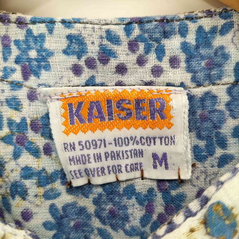 KAISER 70S 花柄ワンピース レディース import:M