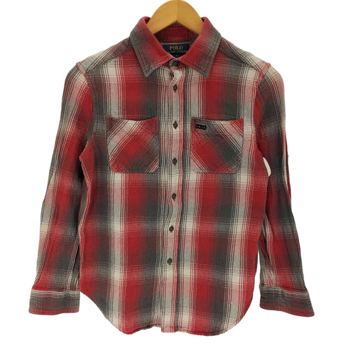 ポロラルフローレン POLO RALPH LAUREN チェックフランネルシャツ レディース import:M