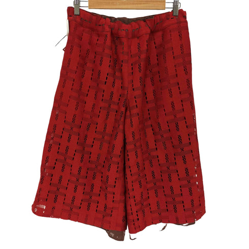 サスクワァッチファブリックス SASQUATCHfabrix. CUBE LACE REVERSIBLE SHORTS メンズ