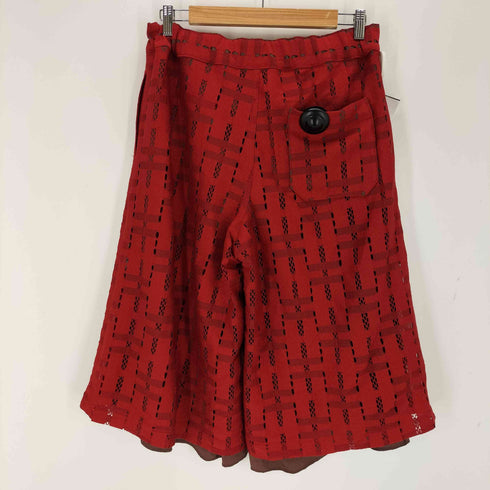 サスクワァッチファブリックス SASQUATCHfabrix. CUBE LACE REVERSIBLE SHORTS メンズ
