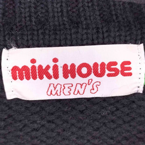 ミキハウス miki HOUSE レターワッペン ニット メンズ JPN:L