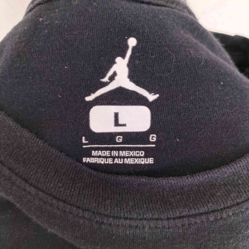 ジョーダンブランド JORDAN BRAND ロゴ袖プリント長袖カットソー メンズ L
