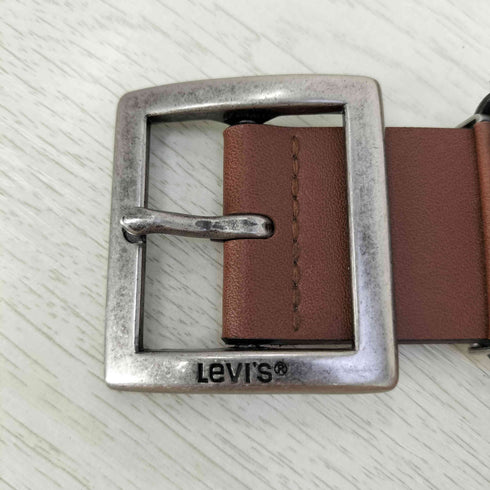 リーバイス Levis スクエアバックル レザー ベルト メンズ