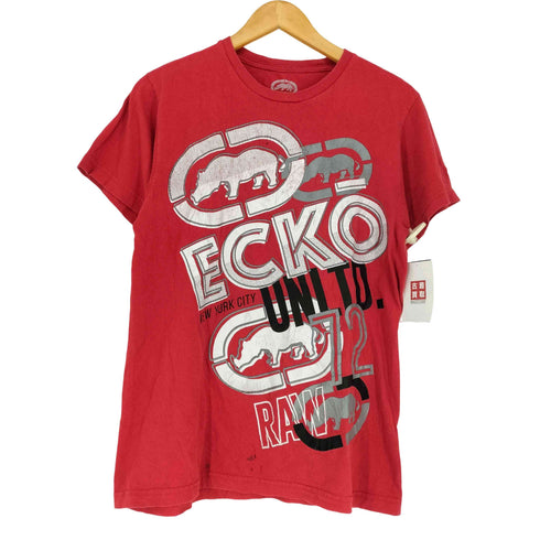 エコーアンリミテッド ECKO UNLTD ロゴプリント半袖Tシャツ street メンズ M