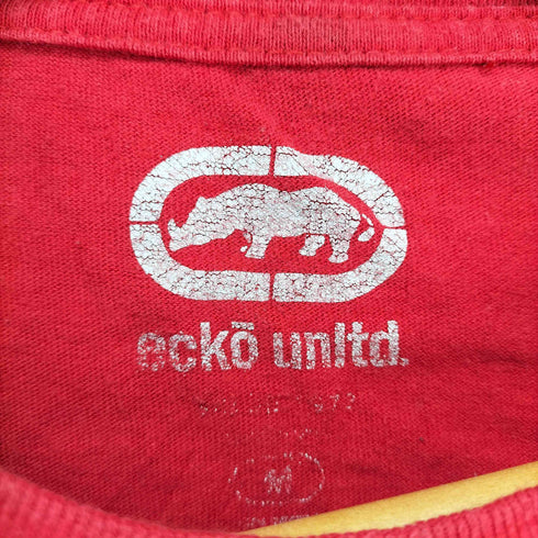 エコーアンリミテッド ECKO UNLTD ロゴプリント半袖Tシャツ street メンズ M