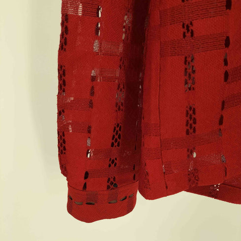 サスクワァッチファブリックス SASQUATCHfabrix. 22SS CUBE LACE L/S SHIRT メンズ