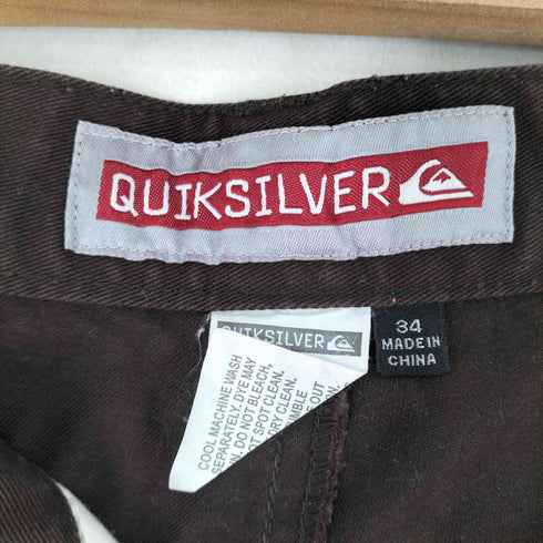 クイックシルバー Quiksilver サイドプリント チノパンツ メンズ 34
