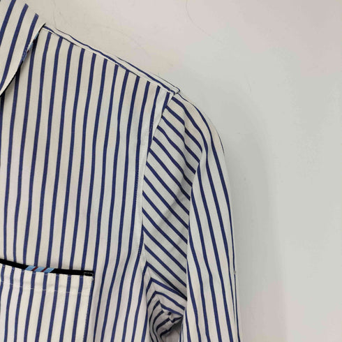 ブルックスブラザーズレッドフリース BROOKS BROTHERS REDFLEECE ストライプ柄 ロングスリーブシャツ レディース 2