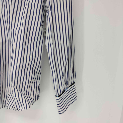 ブルックスブラザーズレッドフリース BROOKS BROTHERS REDFLEECE ストライプ柄 ロングスリーブシャツ レディース 2