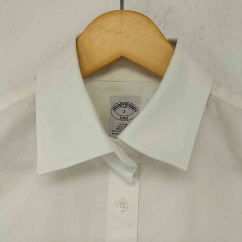 ブルックスブラザーズ BROOKS BROTHERS カラーレス ロングスリーブシャツ レディース 2