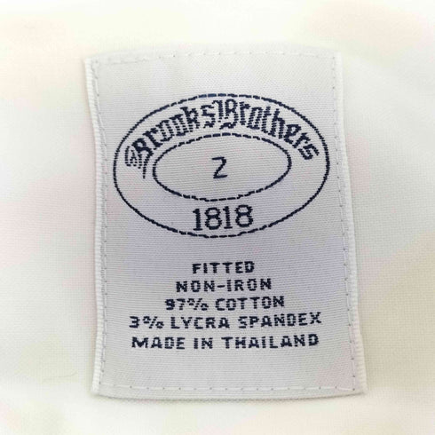 ブルックスブラザーズ BROOKS BROTHERS カラーレス ロングスリーブシャツ レディース 2