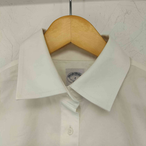 ブルックスブラザーズ BROOKS BROTHERS カラーレス ロングスリーブシャツ レディース 2