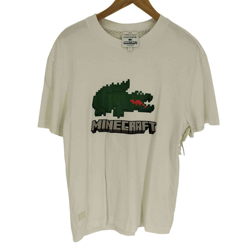 ラコステ LACOSTE コラボ Print Organic Tee プリント オーガニック Tシャツ ユニセックス メンズ import:XS