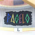 パジェロ PAGELO 刺繍ロゴ カラフルストライプ ボタンダウンシャツ メンズ L