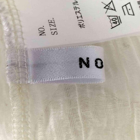 NOAHL シアーシャツ レディース