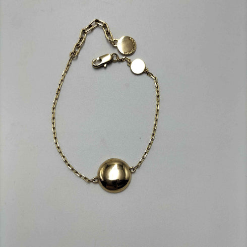 マークジェイコブス MARC JACOBS LOGO COIN BRACELET ロゴ コイン ブレスレット ユニセックス レディース