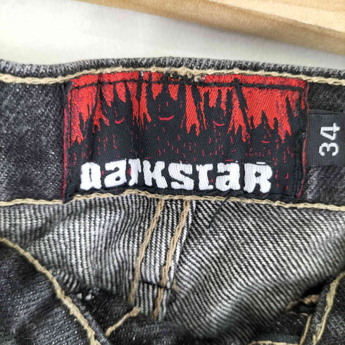 DARKSTAR ブラックデニムパンツ メンズ 34