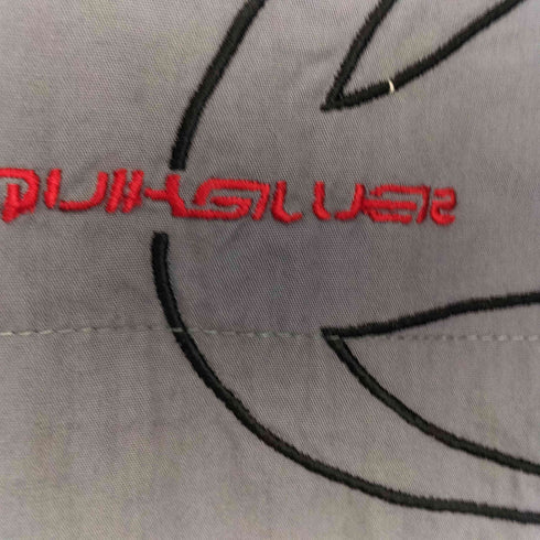 クイックシルバー Quiksilver ロゴ刺繍 カジュアルシャツ メンズ import:L