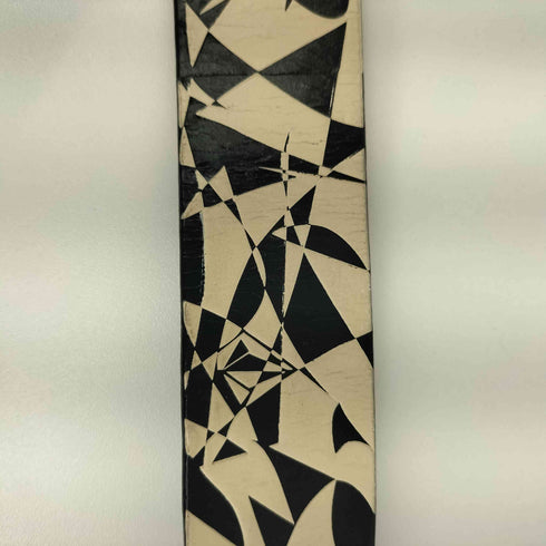 ヴォルコム VOLCOM 総柄 レザーベルト メンズ