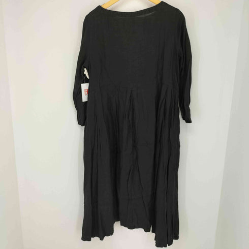 ネストローブ nest Robe リネンタックワンピース レディース