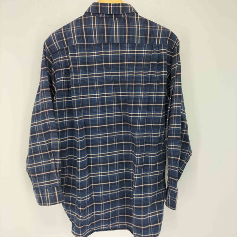 セントアンドリュース St. Andrews ロゴ刺繍 ネルシャツ メンズ L-81