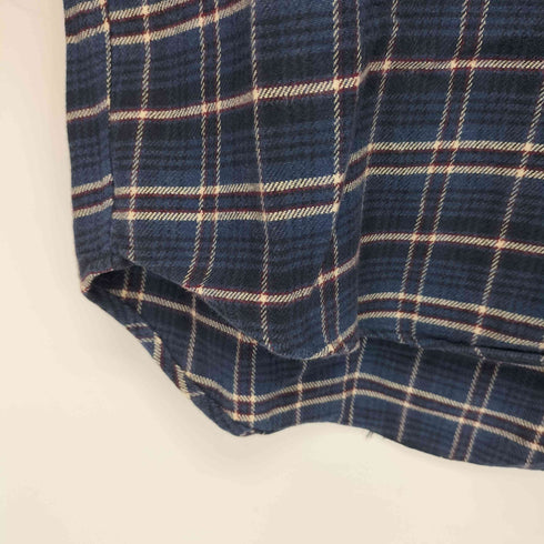 セントアンドリュース St. Andrews ロゴ刺繍 ネルシャツ メンズ L-81