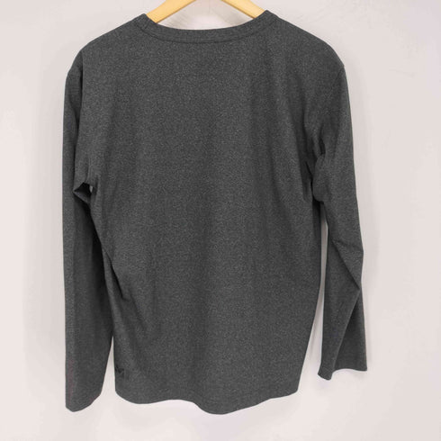 ミレー MILLET プリントロゴ ロングスリーブカットソー メンズ S
